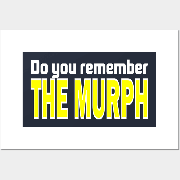 Do you remember the Murph ( San Diego ) Wall Art by Retro Sports